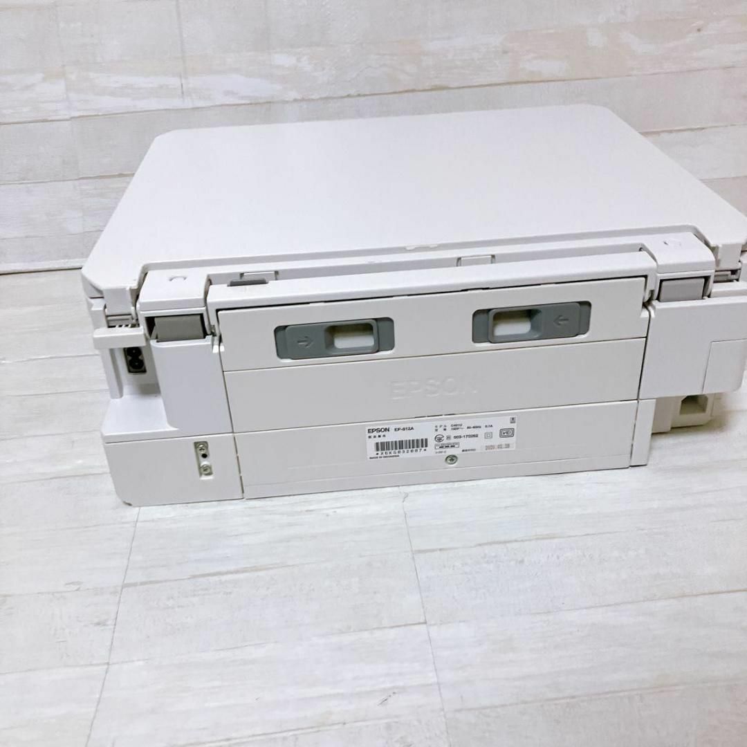 EPSON(エプソン)のEPSON インクジェットプリンター EP-812A ホワイト カラリオ 複合機 スマホ/家電/カメラのPC/タブレット(PC周辺機器)の商品写真