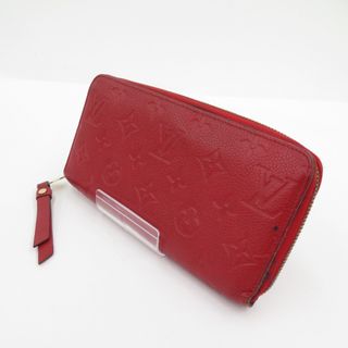 ルイヴィトン(LOUIS VUITTON)の【瀬戸大橋店】 中古 LOUIS VUITTON | ルイ・ヴィトン 長財布 モノグラム アンプラント ジッピーウォレット M61865 レッド 【125】(財布)