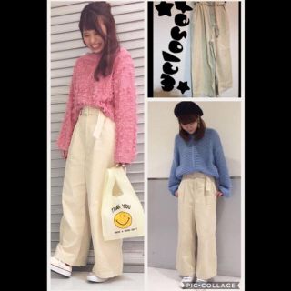 ダブルクローゼット(w closet)のwcloset★ハイウエストベルト付きコーデュロイパンツ★(その他)