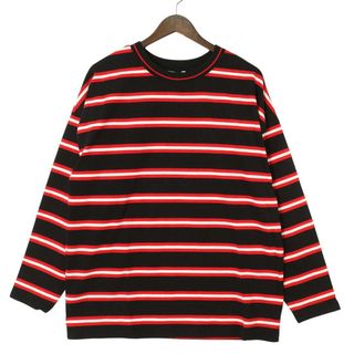 Adam et Rope' - ADAM ET ROPE アダム エ ロペ 通年 ストレッチ★ ボーダー ロンT カットソー Sz.F レディース