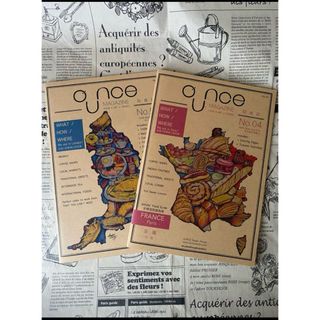 洋書　雑誌　本　フランス　パリ　イギリス　ロンドン　フード　海外　紙モノ
