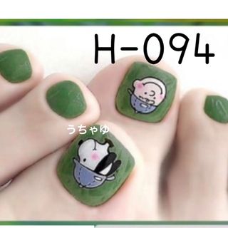 スヌーピー(SNOOPY)の高品質♡残2♡ジェルネイルシールフットH-094✿︎スヌーピーチャーリーブラウン(ネイル用品)