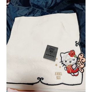 アナスイ(ANNA SUI)のアナスイキティタオルハンカチ新品(ハンカチ)