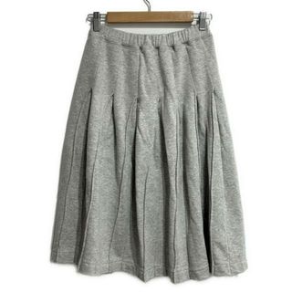 COMMEdesGARCONS COMMEdesGARCONS(コムデギャルソンコムデギャルソン) スカート サイズxs XS レディース - ライトグレー ひざ丈/スウェット/ウエストゴム(その他)