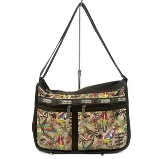 レスポートサック(LeSportsac)のLESPORTSAC(レスポートサック) ショルダーバッグ - ベージュ×ダークブラウン×マルチ(ショルダーバッグ)