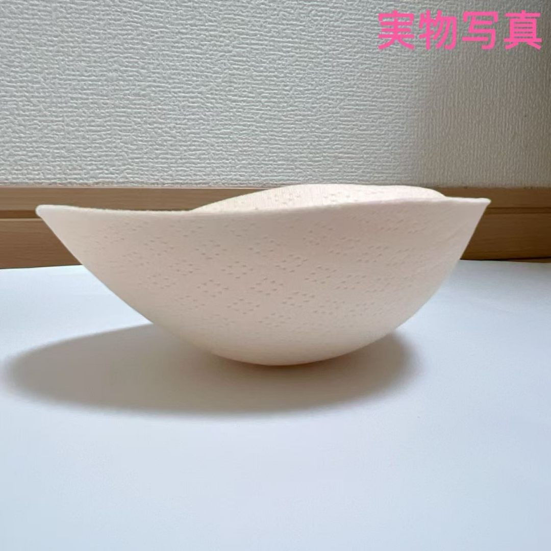 ブラパッド バスト 6cm ボリュームアップ 簡単装着 爆盛り ベージュ バスト レディースの下着/アンダーウェア(ブラ)の商品写真