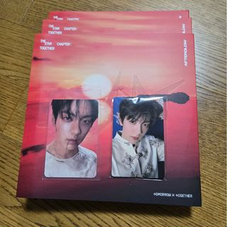 TXT TOGETHER Afterglow ver.スビン3枚　トレカ付
