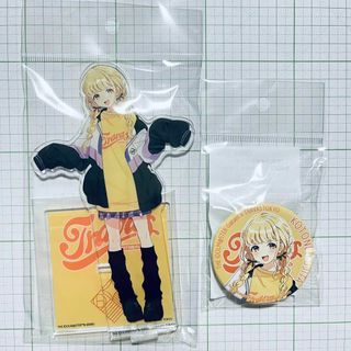 藤田ことね×TRAVAS TOKYO アクスタ 缶バッジ ナイロンジャケット