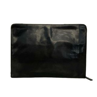 グッチ(GUCCI)のGUCCI(グッチ) セカンドバッグ オールドグッチ 黒 レザー(セカンドバッグ/クラッチバッグ)