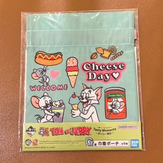 バンダイ(BANDAI)のトムとジェリー　一番くじ　巾着ポーチ(キャラクターグッズ)