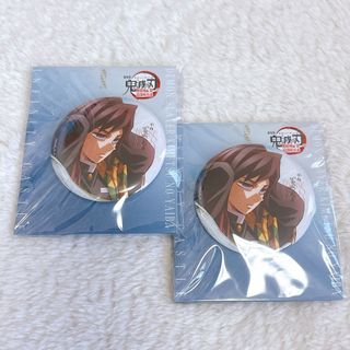 鬼滅の刃 無限城編 描き下ろしイラスト 75mm 飾れる缶バッジ 冨岡義勇 2個