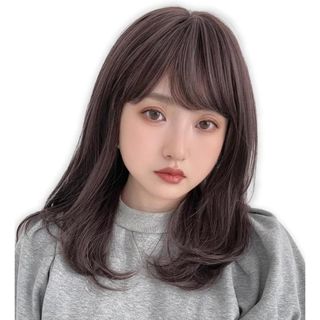 [ブライトララ] ウィッグ ミディアム フルウィッグ セミロング ウイッグ カー(その他)