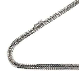 Pt850プラチナ ネックレス 喜平12面トリプルカット 50.5g 50cm メンズ【中古】(ネックレス)