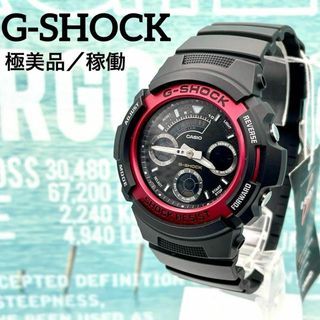 ジーショック(G-SHOCK)の極美品 G-SHOCK ジーショック メンズ レディース 稼働 アナデジ 耐衝撃(腕時計)