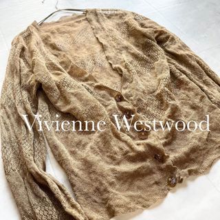 ヴィヴィアンウエストウッド(Vivienne Westwood)のVivienne Westwood カーディガン 羽織 M Vネック(カーディガン)