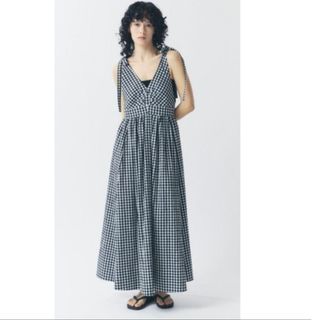 カレンソロジー(Curensology)のCurensology Gingham Check Dress(ロングワンピース/マキシワンピース)
