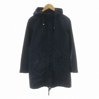 トミーヒルフィガー(TOMMY HILFIGER)のトミーヒルフィガー ジップアップパーカー ジャケット アウター ロング XS(パーカー)
