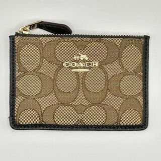 COACH コーチ コインケース シグネチャー キャンバス （極美品）