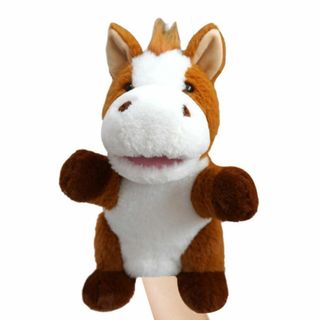 【スタイル:うま】パペットマペット パペット パペット人形 ハンドパペット 指人