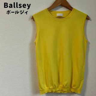 Ballsey - Ballsey ノースリーブ ニット イエロー コットン100％ タイ製