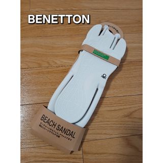 ユナイテッドカラーズオブベネトン(UNITED COLORS OF BENETTON.)のBENETTON BEACH SANDAL Lサイズ(ビーチサンダル)