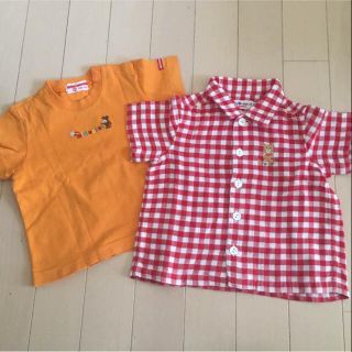 ミキハウス(mikihouse)のキッズ  夏物セット (80)(miki house)(Ｔシャツ)