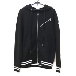 モンクレール(MONCLER)のMONCLER モンクレール ZIP UP  パーカー ブラック H20918G00048 M メンズ【中古】(パーカー)
