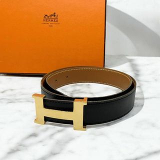 HERMES - ⭐️良品⭐️ エルメス ミニコンスタンス Hベルト 70 ブラック
