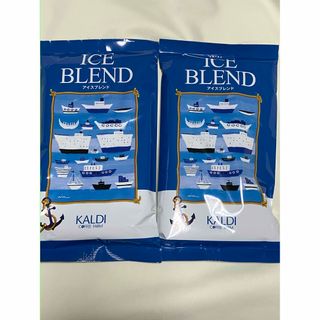 カルディ(KALDI)のカルディ 【焙煎珈琲】アイスブレンド/200g ×2袋 粉(コーヒー)