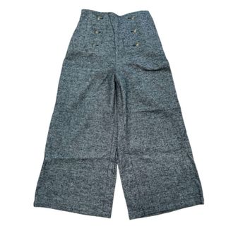 ワイドレッグパンツ kids 150 女の子 ウエストゴム