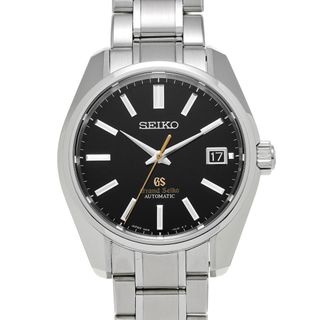 グランドセイコー(Grand Seiko)の中古 グランドセイコー Grand Seiko SBGR083 ブラック メンズ 腕時計(腕時計(アナログ))