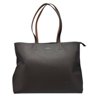 ユナイテッドアローズグリーンレーベルリラクシング(UNITED ARROWS green label relaxing)のUNITED ARROWS GREEN LABEL RELAXING ユナイテッドアローズ グリーンレーベルリラクシング シボ革 トートバッグ 鞄 レザー メンズ ビジネス A4 通勤 中古 W４(トートバッグ)