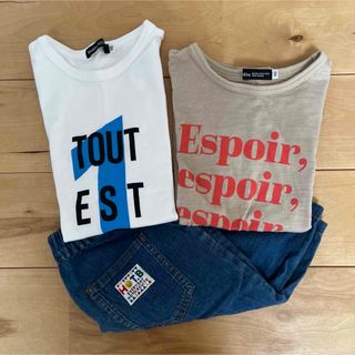 ホットビスケッツ(HOT BISCUITS)のホットビスケッツ　べべ　半ズボン　半袖　110cm(Tシャツ/カットソー)
