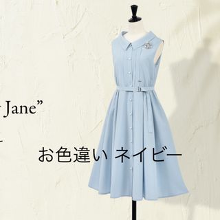 ルネ(René)のルネ フィット＆フレア ワンピース 34 サマーネイビー(ひざ丈ワンピース)