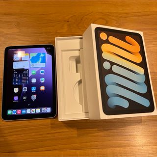 アップル(Apple)のiPad mini 8.3インチ 第6世代 64GB グレイ simフリー(タブレット)