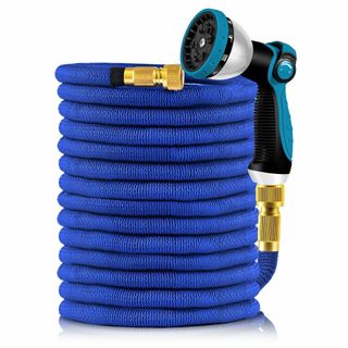 【新着商品】Yofidra ホース 散水ホース 伸縮ホース 3倍伸びる 10in(その他)