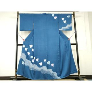 平和屋着物■訪問着　千鳥　正絹　逸品　AAAX2102ma(着物)