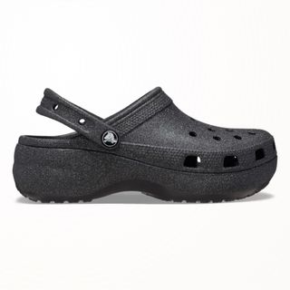クロックス(crocs)の【クロックス】クラシック プラットフォーム グリッター クロッグ(サンダル)