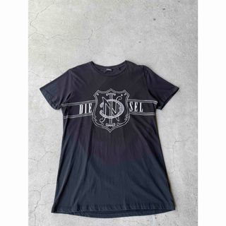 ディーゼル(DIESEL)のDIESEL ARCHIVE Y2K OVERSIZED BLACK TEE(Tシャツ/カットソー(半袖/袖なし))