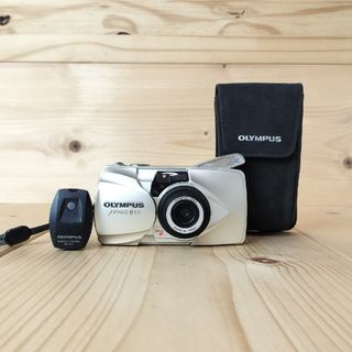 オリンパス(OLYMPUS)の★動作確認済、リモコン付き★OLYMPUS オリンパス μ-II 110(フィルムカメラ)