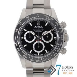 ロレックス(ROLEX)の【133015】ROLEX ロレックス 126500LN コスモグラフデイトナ 並行品　ブラックダイヤル ランダム番 SS 自動巻き ギャランティーカード 純正ボックス 腕時計 時計 WATCH メンズ 男性 男 紳士 【未使用品】【中古】(腕時計(アナログ))