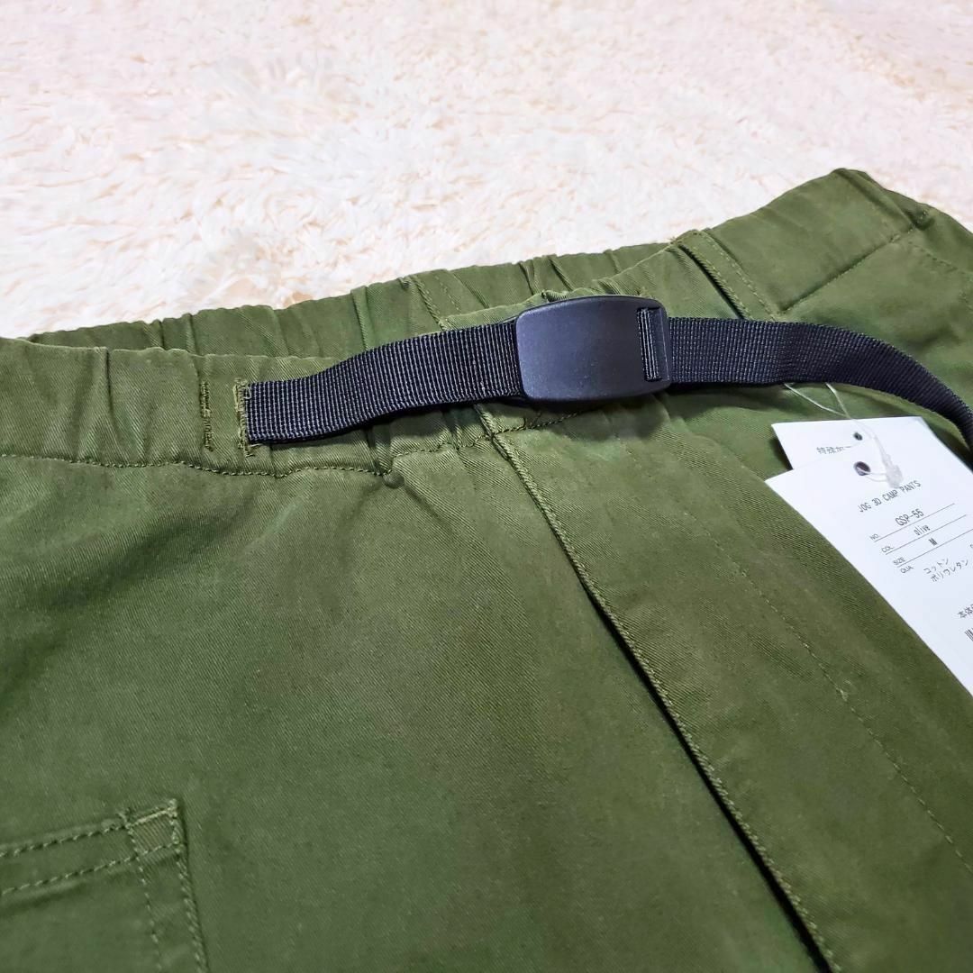 ⭐新品　グリップスワニー ジョグ3D キャンプパンツ オリーブ　M　GSP-55 メンズのパンツ(ワークパンツ/カーゴパンツ)の商品写真