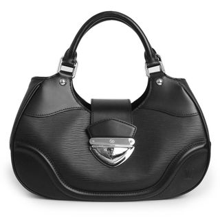 ルイヴィトン(LOUIS VUITTON)のルイ ヴィトン サック モンテーニュ ハンドバッグ エピレザー ブラック 黒 シルバー金具 M59302 LOUIS VUITTON（中古）(ハンドバッグ)