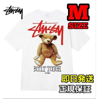 ステューシー(STUSSY)のSTUSSY BUILT TOUGH Tシャツ ホワイト Mサイズ(Tシャツ/カットソー(半袖/袖なし))