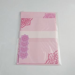 ピンク２２～レターセット【ハンドメイド】(カード/レター/ラッピング)