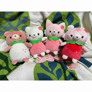 こわくないね　いちごきぶん　ぬいぐるみ 4種(キャラクターグッズ)