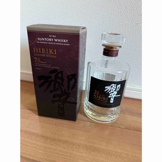 サントリー(サントリー)の響２１年　空瓶　箱付き　750ml(ウイスキー)