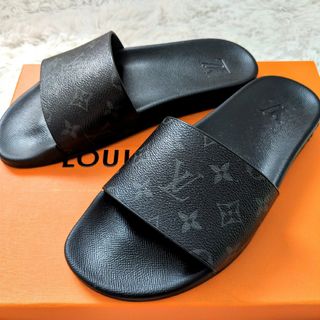 LOUIS VUITTON - 箱付き 美品✨ルイヴィトン サンダル ウォーターフロント ミュール エクリプス