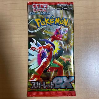 ポケモンカード　ポケカ　スカーレット　1パック　1p