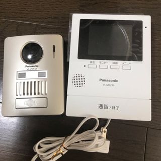 パナソニック(Panasonic)のPanasonic モニター壁掛け式ワイヤレステレビドアホン(その他)